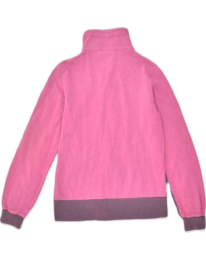 CHAMPION Girls Tracksuit Top Jacket 13-14 Years XL Pink Colourblock Cotton | Vintage Champion | Thrift | Second-Hand Champion | Used Clothing | Messina Hembry 