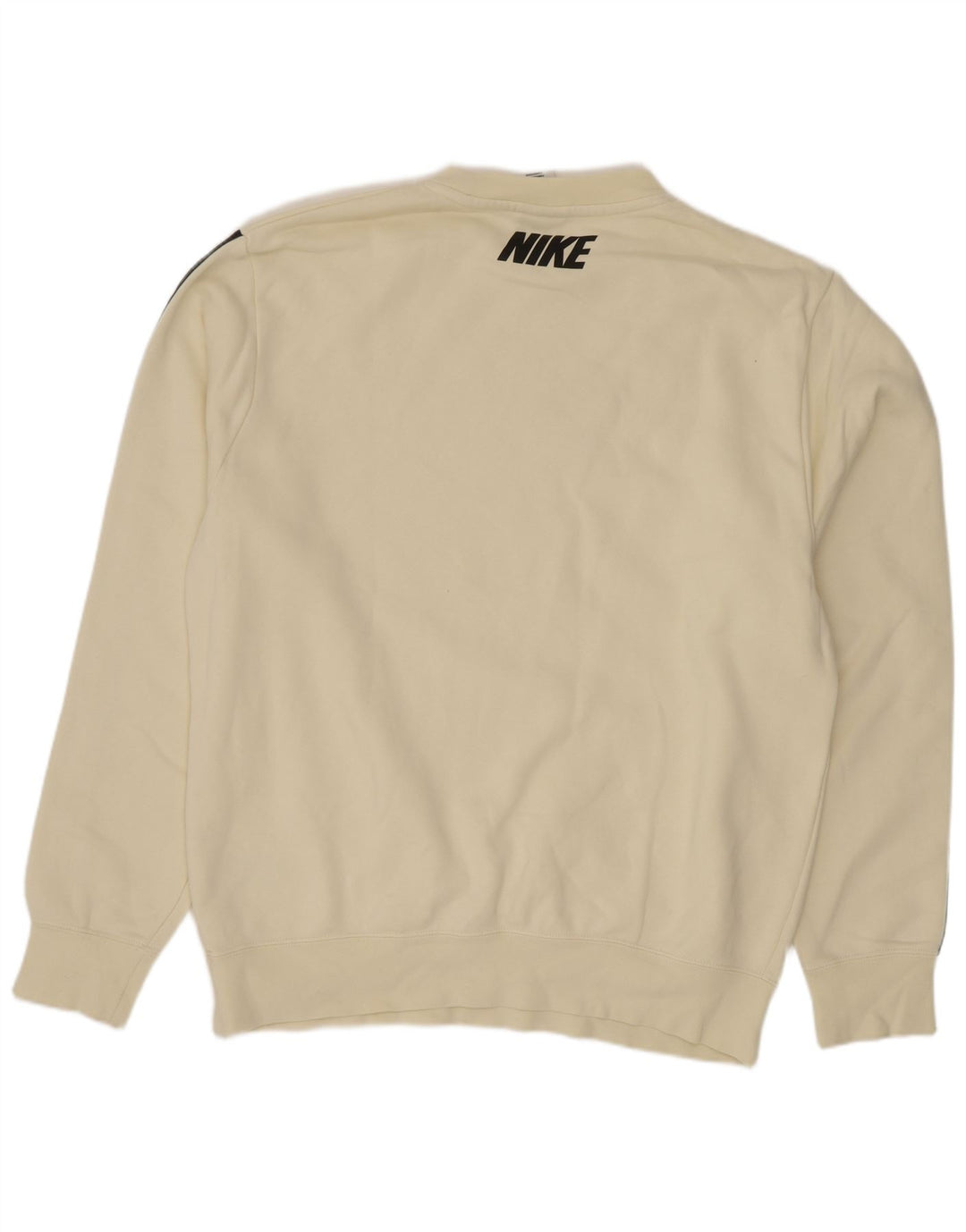 Ανδρικό γραφικό φούτερ Nike, μεσαίο, λευκό, βαμβακερό