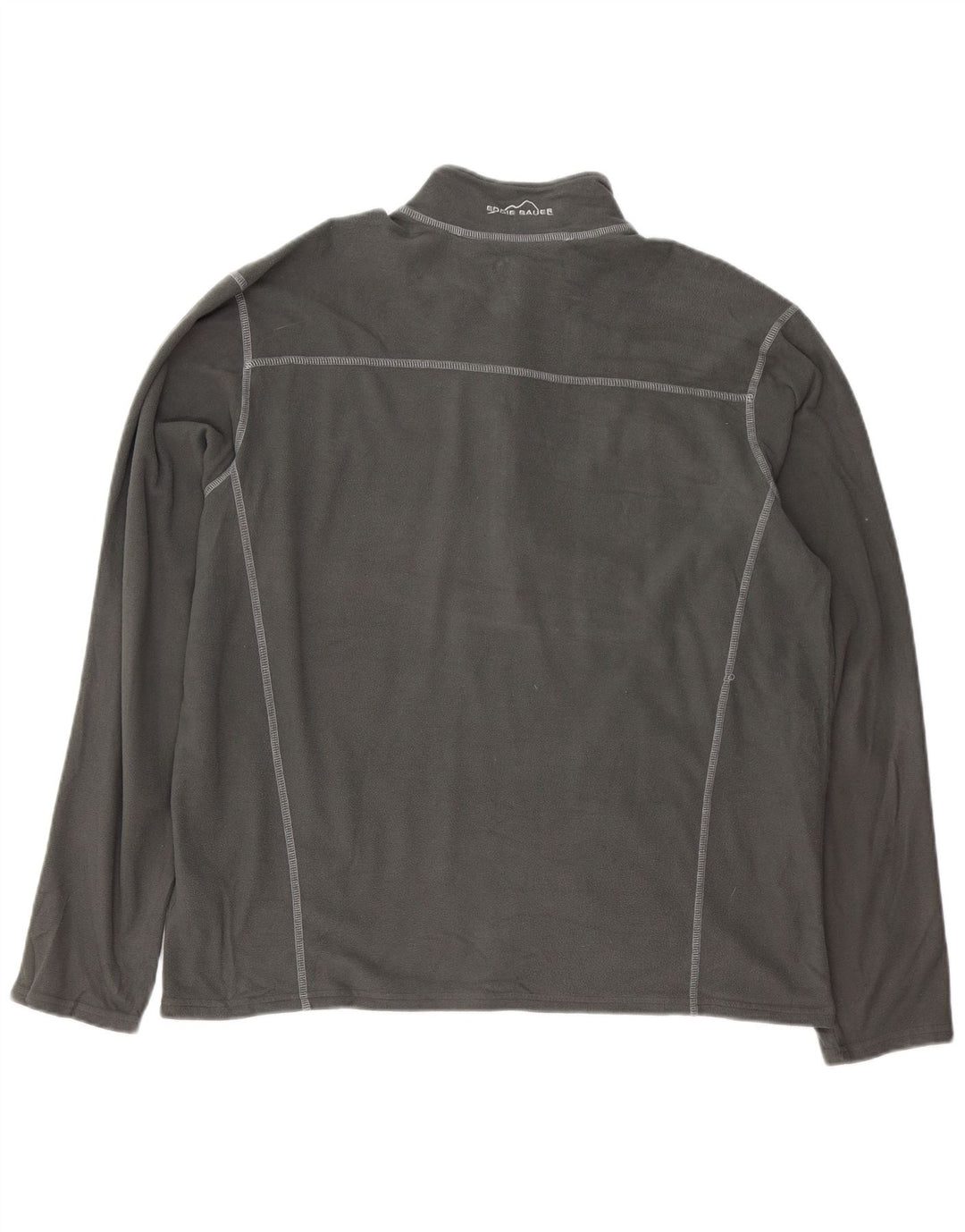 Eddie Bauer Ανδρικό φερμουάρ Fleece Jumper XL Γκρι πολυεστέρας