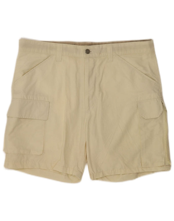 Dockers Mens Khakis Σορτς Cargo W34 Μεγάλο Μπεζ Βαμβακερό