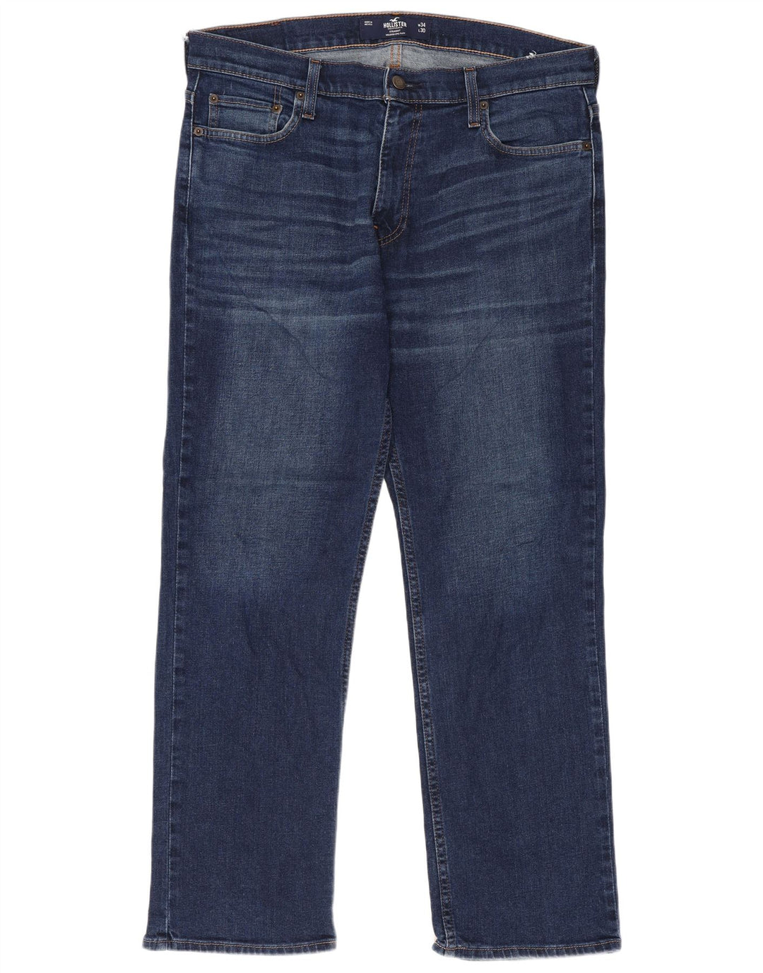 Ανδρικό τζιν Hollister Flex Straight W34 L30 Blue