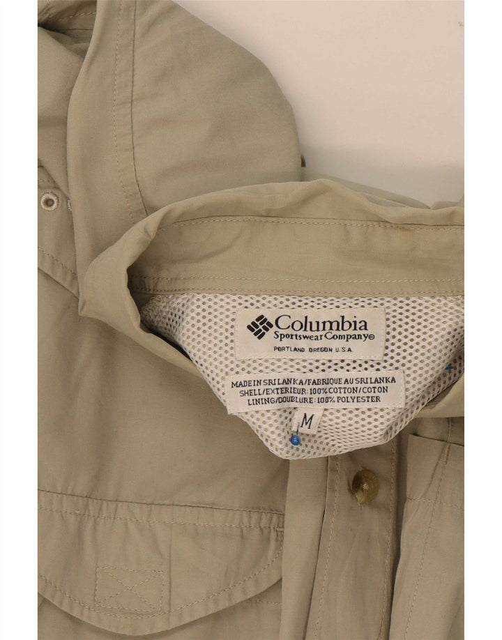 Ανδρικό πουκάμισο Columbia από μεσαίο χακί βαμβακερό