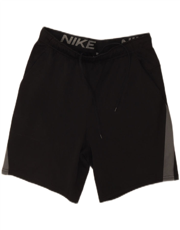 Ανδρικά σορτς Nike Dri Fit Standard αθλητικά σορτς μεσαίου μαύρου χρώματος πολυεστέρα