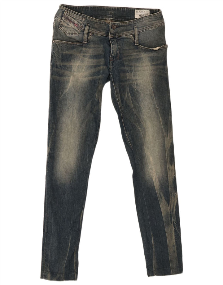Γυναικεία DIESEL Matic Acid Wash Slim κωνικό τζιν W29 L29 μπλε βαμβακερό