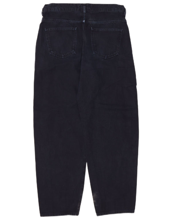 Zara Γυναικείο Tapered Jeans EU 38 Small W28 L30 Navy Blue