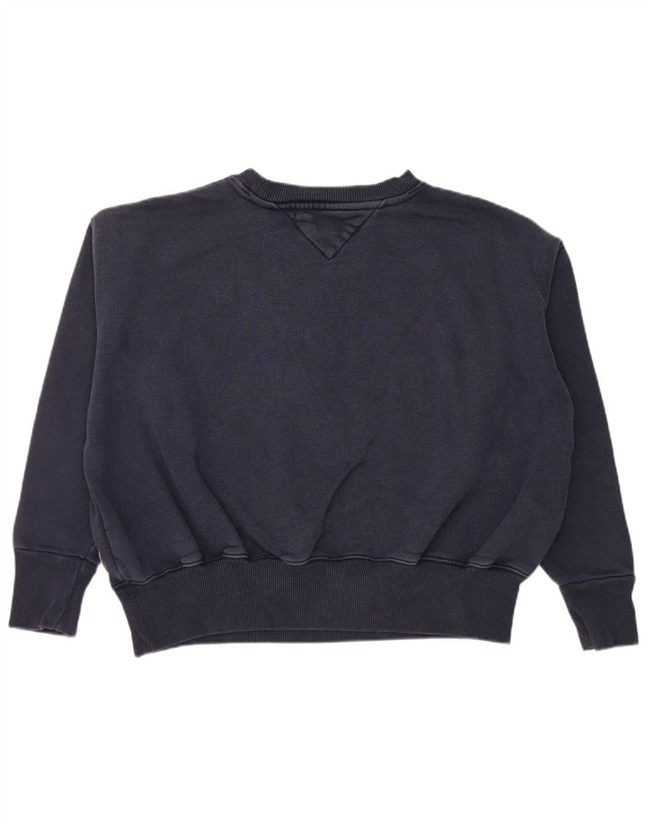 Γυναικεία φούτερ Tommy Hilfiger Graphic Jumper UK 14 Medium Navy Blue