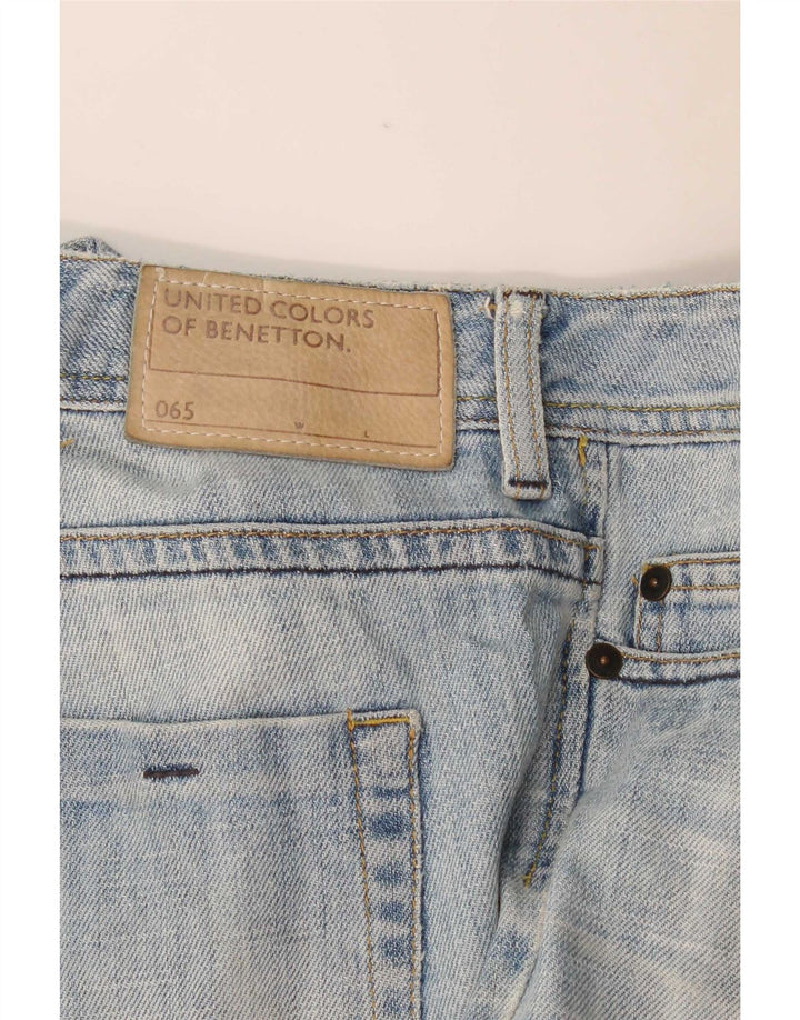 Benetton Γυναικεία Bootcut Jeans W30 L33 Blue
