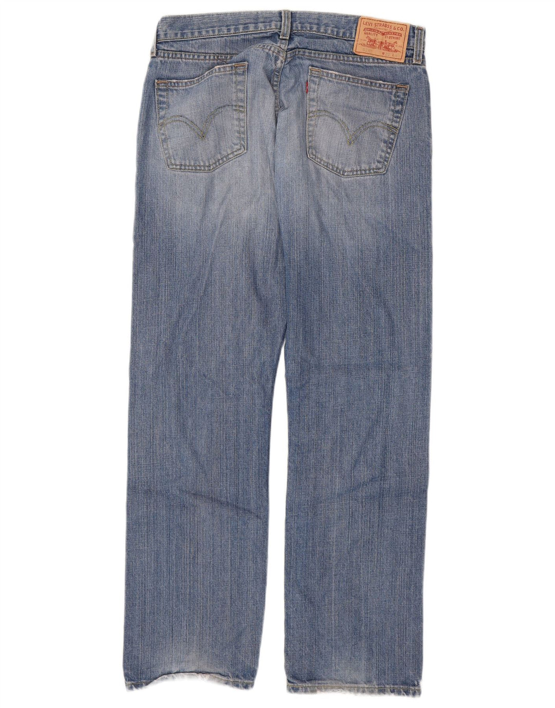 Levi's Mens 514 Slim Straight Jeans W33 L32 Μπλε βαμβακερό