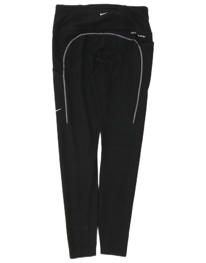 Γυναικείο κολάν Nike Dri Fit UK 14 Μεσαίο μαύρο πολυεστέρα