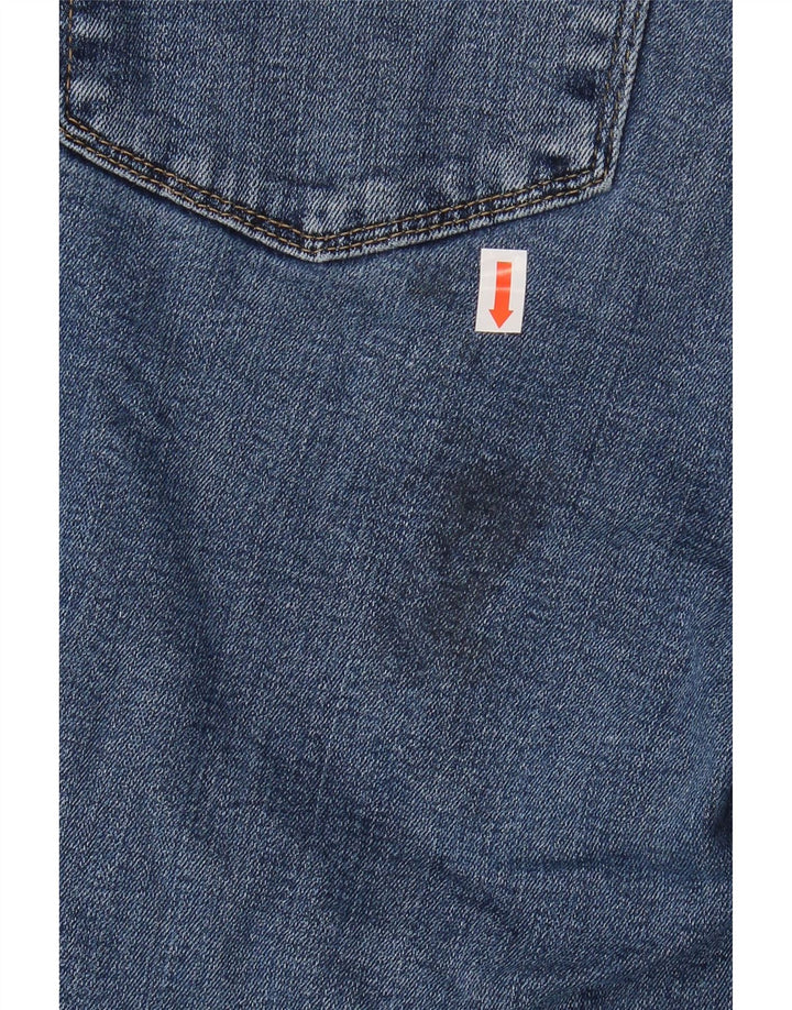 LEVI'S Γυναικεία 721 Ψηλόχρωμα Skinny Jeans W29 L32 Blue Lyocell