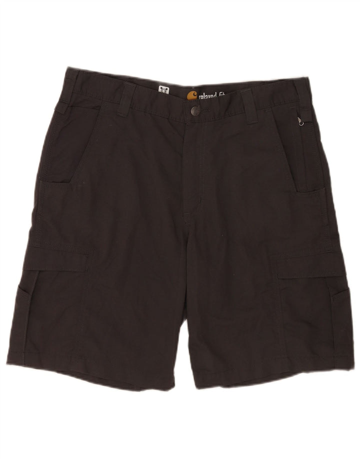 Carhartt Ανδρικό σορτς Cargo με Χαλαρή Εφαρμογή W36 μεγάλο γκρι βαμβακερό