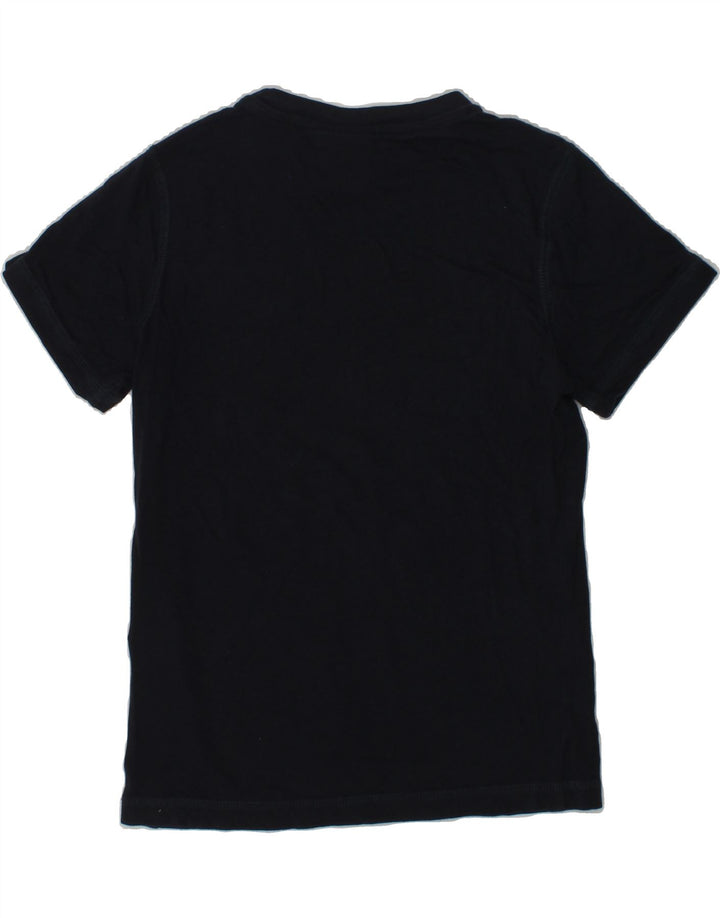 CHAMPION Boys Graphic T-Shirt Top 7-8 Years Small  Navy Blue Cotton | Vintage Champion | Thrift | Second-Hand Champion | Used Clothing | Messina Hembry 