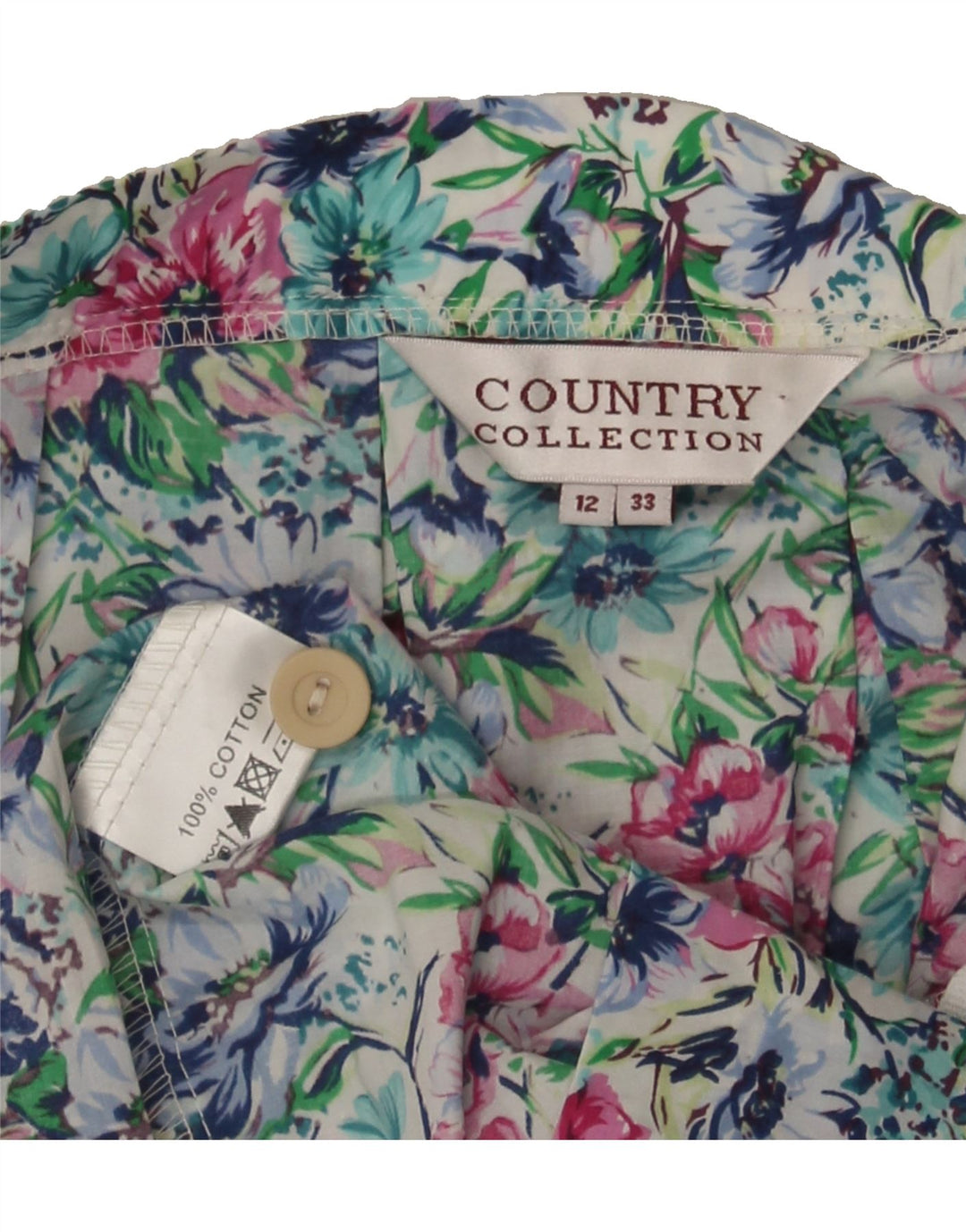 COUNTRY COLLECTION Womens A-Line Skirt UK 12 Medium W28  Multicoloured Vintage Country Collection and Second-Hand Country Collection from Messina Hembry 