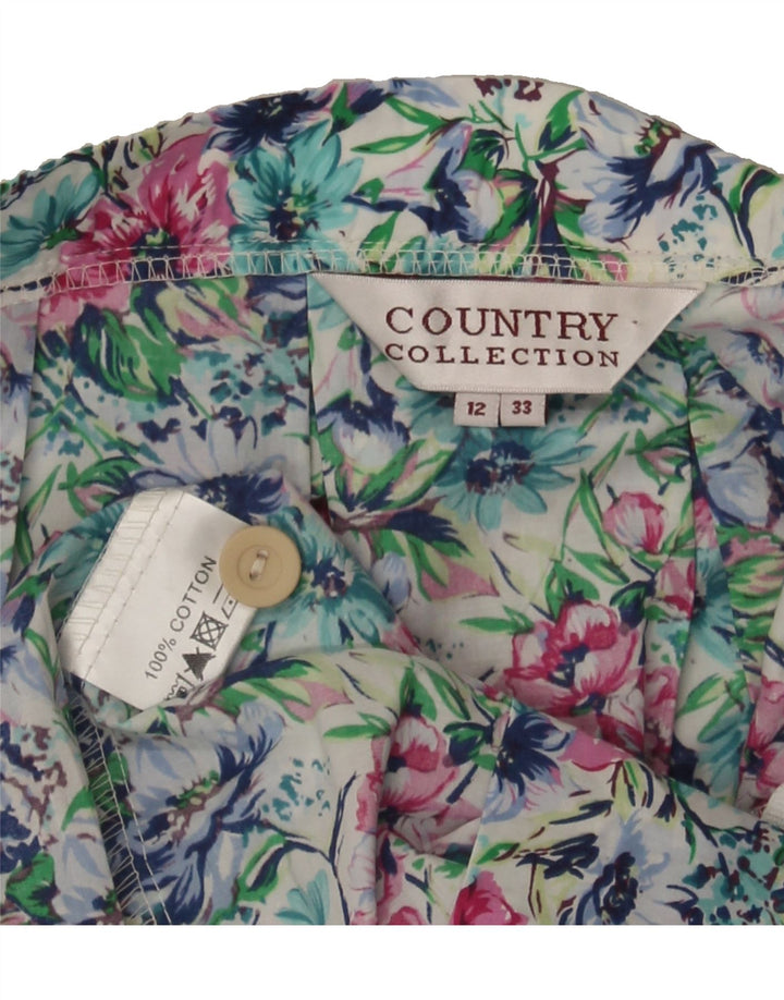 COUNTRY COLLECTION Womens A-Line Skirt UK 12 Medium W28  Multicoloured Vintage Country Collection and Second-Hand Country Collection from Messina Hembry 