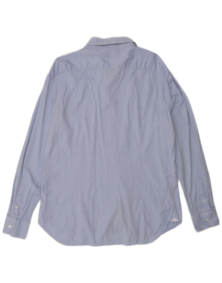 Ανδρικό πουκάμισο Massimo Dutti Μέγεθος 43 17 Μεγάλο Μπλε Βαμβακερό