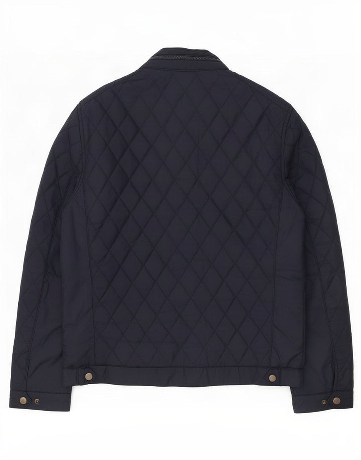 Zara Ανδρικό καπιτονέ μπουφάν UK 40 Large Navy Blue