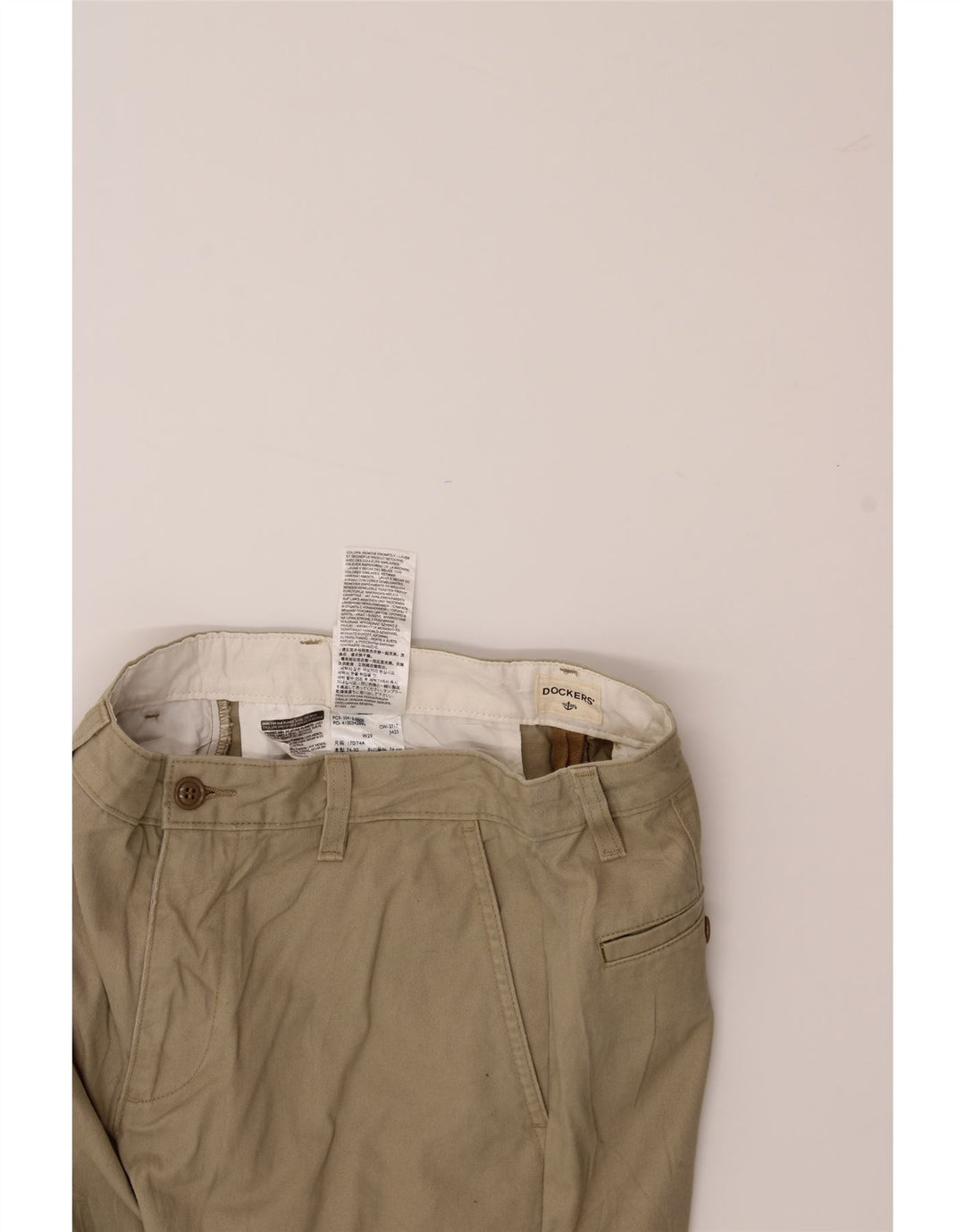 DOCKERS Mens Chino Shorts W29 Small  Beige Cotton Vintage Dockers and Second-Hand Dockers from Messina Hembry 