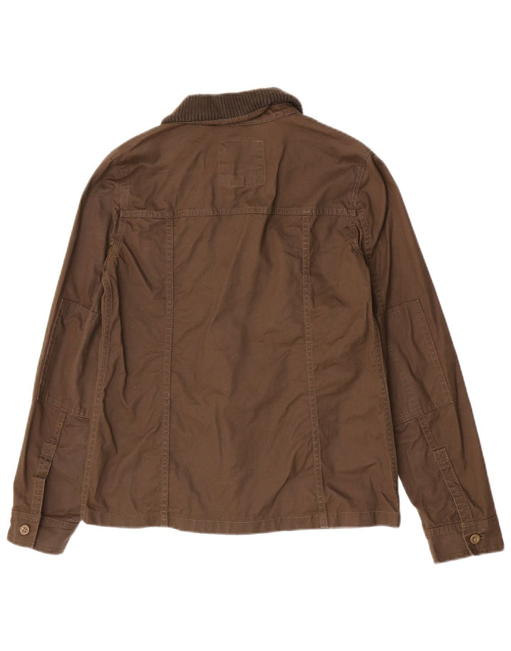 J. Crew Γυναικείο Utility Jacket UK 6 XS Καφέ Βαμβακερό