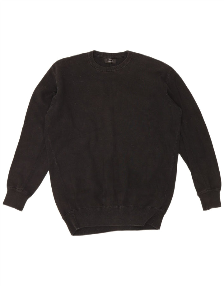 Ανδρικό φούτερ Zara Jumper Medium Μαύρο