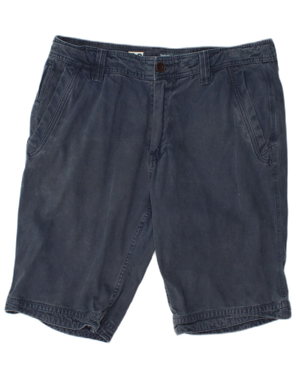 Ανδρικό σορτς Chino Face Fat Face W36 Large Navy Blue από βαμβάκι