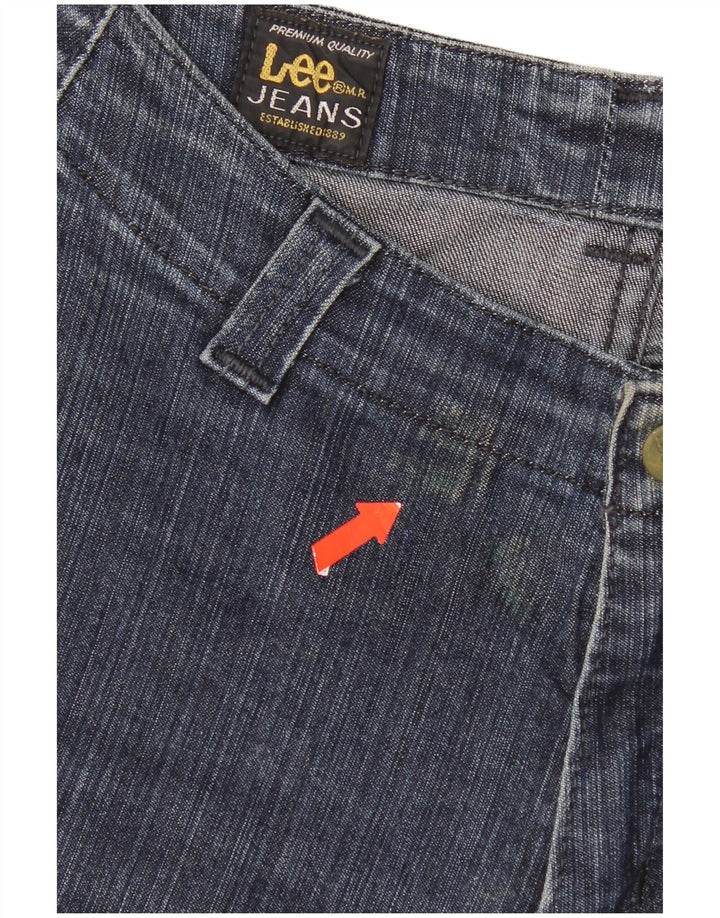 Lee Womens Flared Jeans W26 L32 Blue