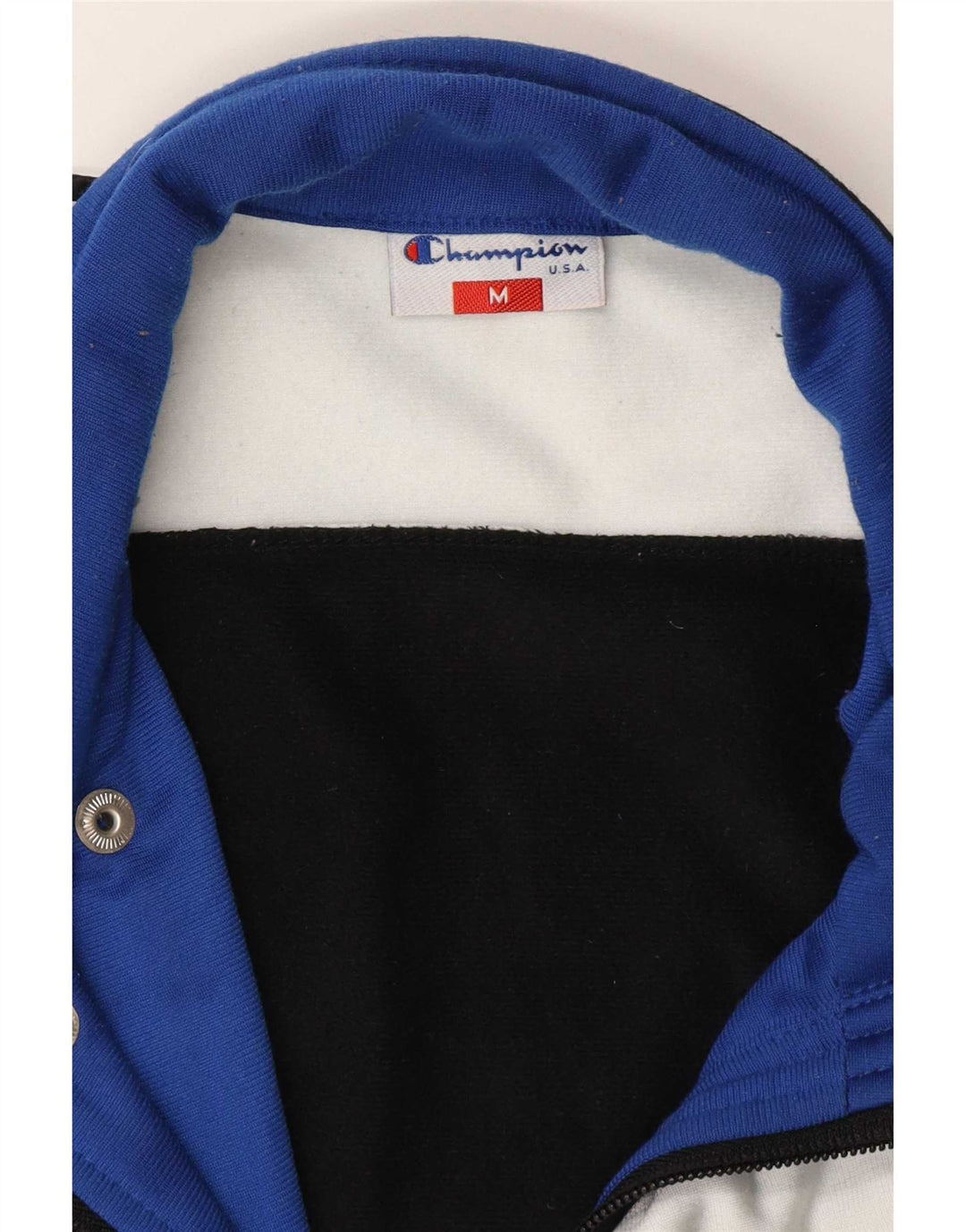 Ανδρική φόρμα Champion USA Graphic Top Jacket Medium Black Colourblock