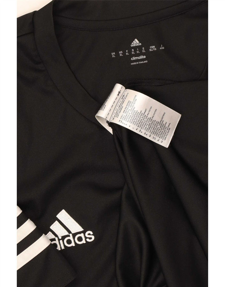 Ανδρικό T-Shirt Climalite Adidas Top XL Μαύρο Πολυεστέρας