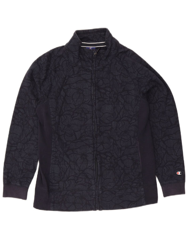 Ανδρική αθλητική φόρμα Champion Top Jacket Medium Navy Blue Floral Βαμβακερό