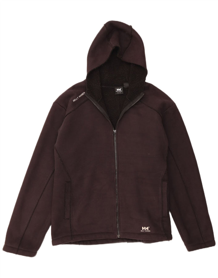 Ανδρικό πουλόβερ με κουκούλα με φερμουάρ Helly Hansen 2XL μαύρο πολυεστέρα