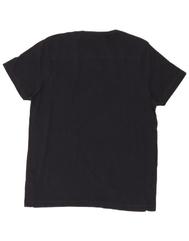 Ανδρικό T-Shirt French Connection Top XL Μαύρο βαμβακερό