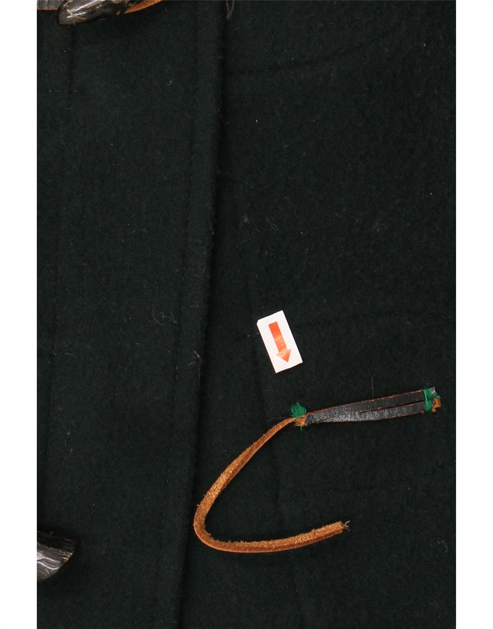 VINTAGE Γυναικείο Παλτό Duffle UK 18 XL Πράσινο