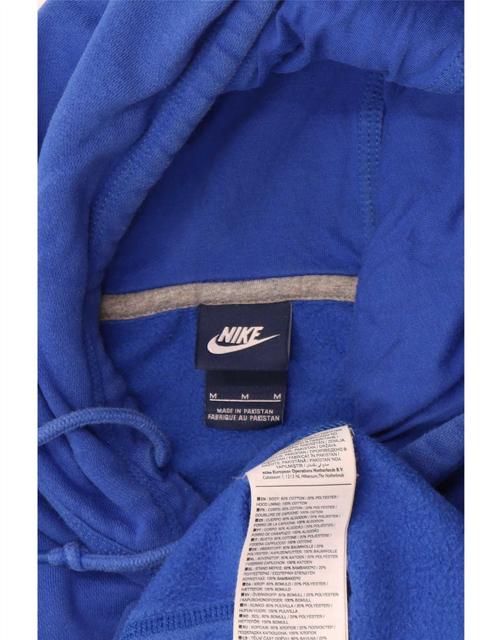 Ανδρικό φούτερ Nike, μεσαίο μπλε βαμβακερό