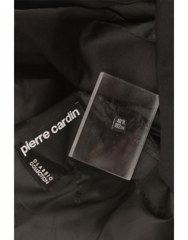 PIERRE CARDIN Ανδρικό σακάκι με κανονική εφαρμογή UK 40 Large Black