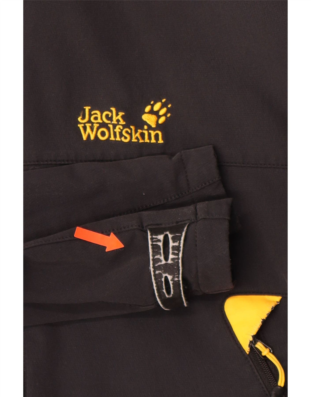 Ανδρικό τζάκετ με κουκούλα JACK WOLFSKIN UK 44/46 XL Μαύρο Πολυαμίδιο