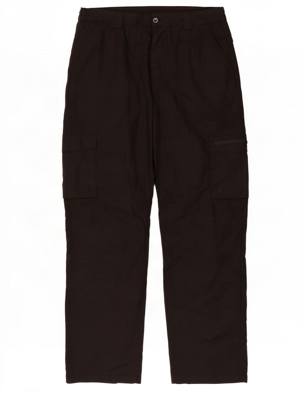 Mountain Warehouse Ανδρικό ίσιο παντελόνι Cargo W38 L29 Μαύρο Πολυεστέρας