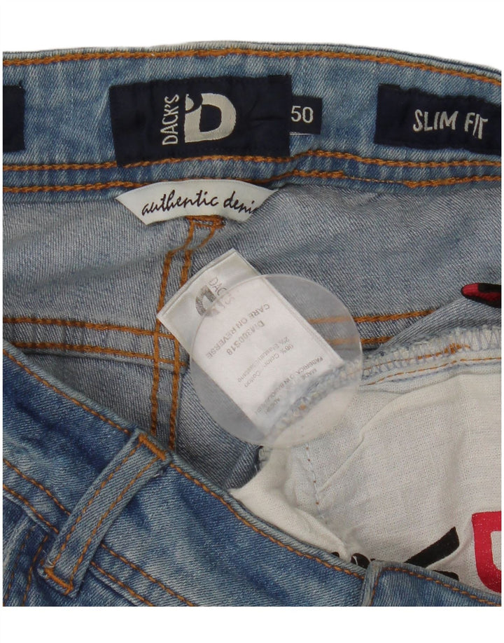 Γυναικείο Slim Jeans Dack's W32 L30 Blue Cotton