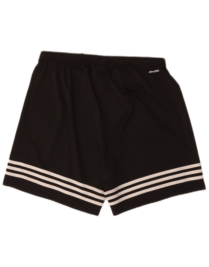 Ανδρικό σορτς Adidas Climalite Sport μεγάλο μαύρο πολυεστέρα