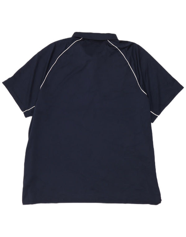 RUSSELL ATHLETIC Ανδρικό μπλουζάκι πόλο UK 50/52 2XL Navy Blue Polyester