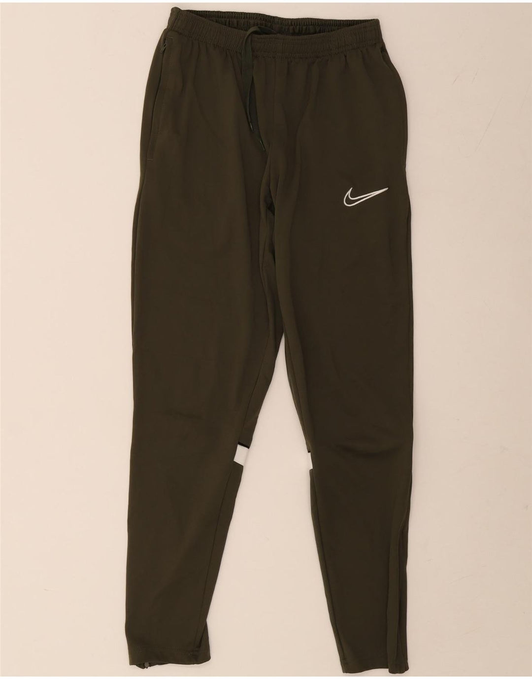 Ανδρικές φόρμες Nike Dri Fit Παντελόνια μεσαίου χακί χρώματος πολυεστέρας