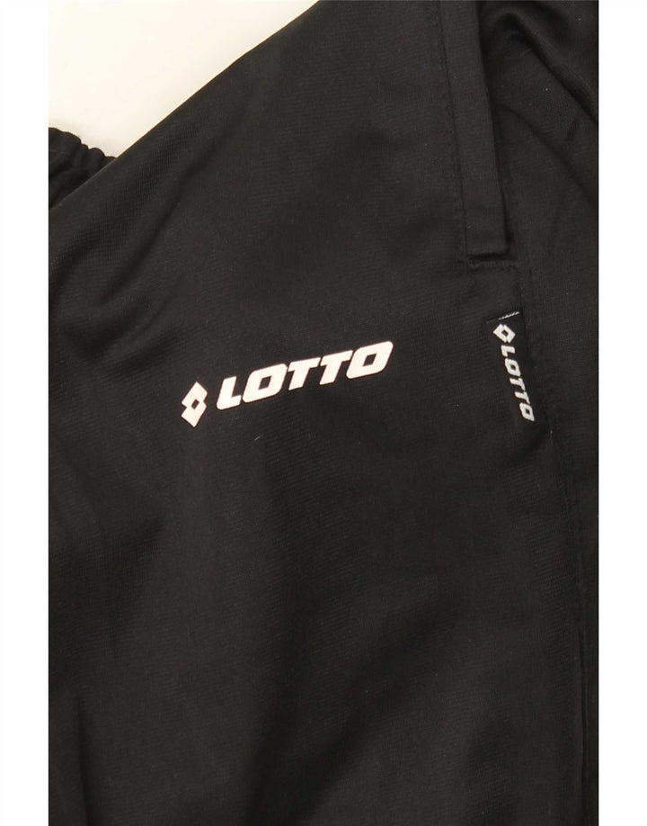 Lotto Γυναικεία αθλητική φόρμα Παντελόνι Joggers UK 16 Large Black Polyester