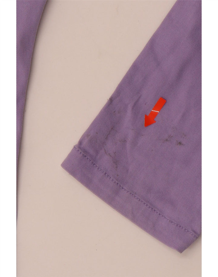 BENETTON Girls Slim Jeans 8-9 ετών Μεγάλο W26 L26 Μωβ βαμβακερό