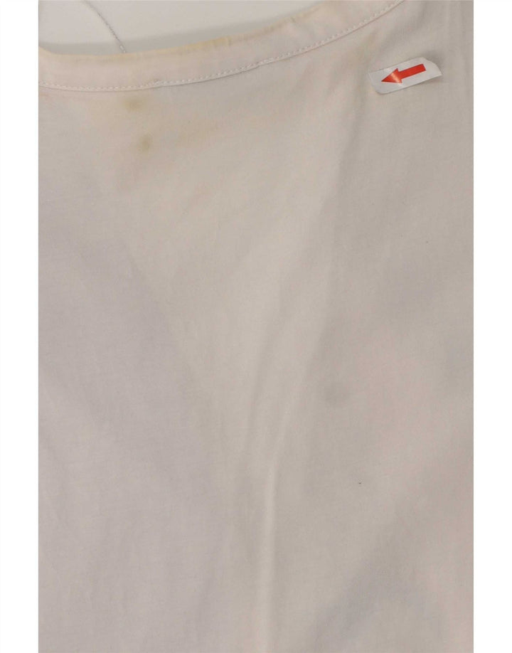 Zara Γυναικείο φόρεμα Shift UK 10 Small White Colourblock