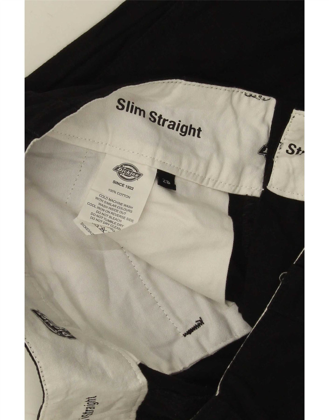 Ανδρικό σορτς Cargo Dickies W28 Μικρό μαύρο βαμβακερό
