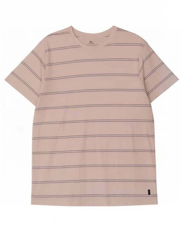 Ανδρικό μπλουζάκι Rip Curl Standard Fit Top μεγάλο λευκό ριγέ