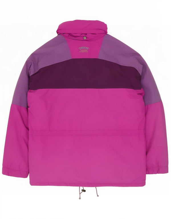 Great Escapes Womens Relaxed Fit Jacket Ski IT 52 2XL Pink Colourblock