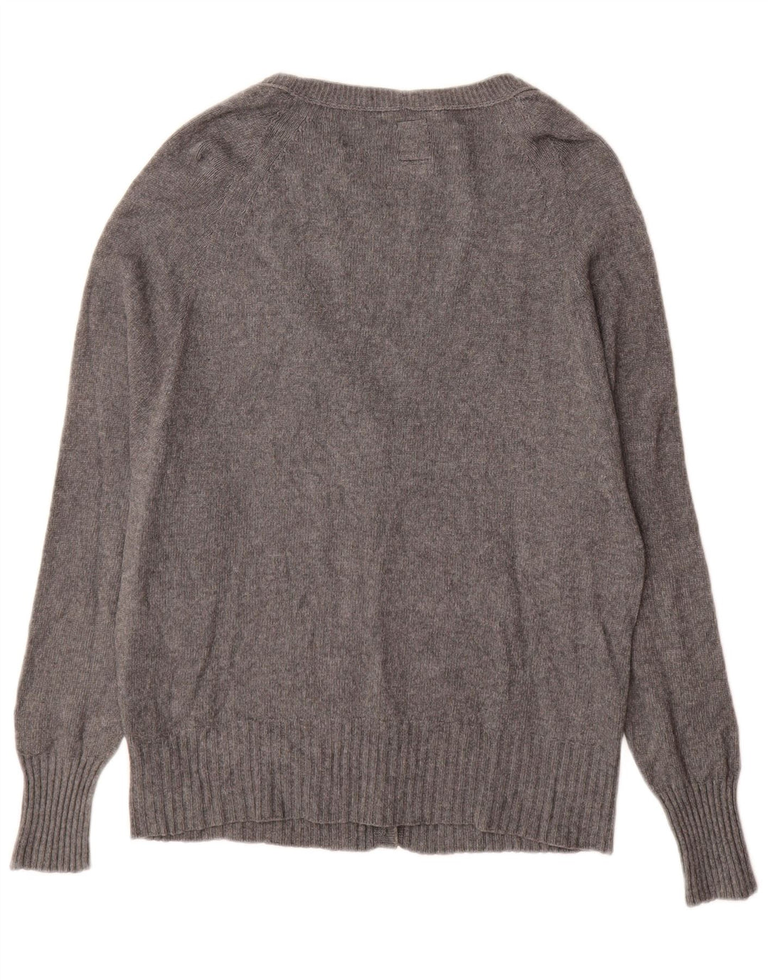 MURPHY & NYE Γυναικείο πουλόβερ ζακέτα UK 18 XL γκρι βισκόζη