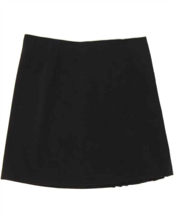 MOSSIMO Womens Mini Skirt US 12 Large W34 Black Polyester Vintage Mossimo and Second-Hand Mossimo from Messina Hembry 