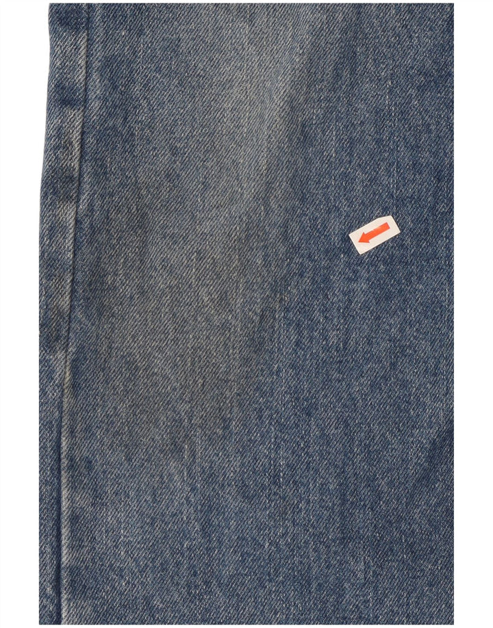 Ανδρικό τζιν Wrangler ίσιο W38 L26 Μπλε βαμβακερό