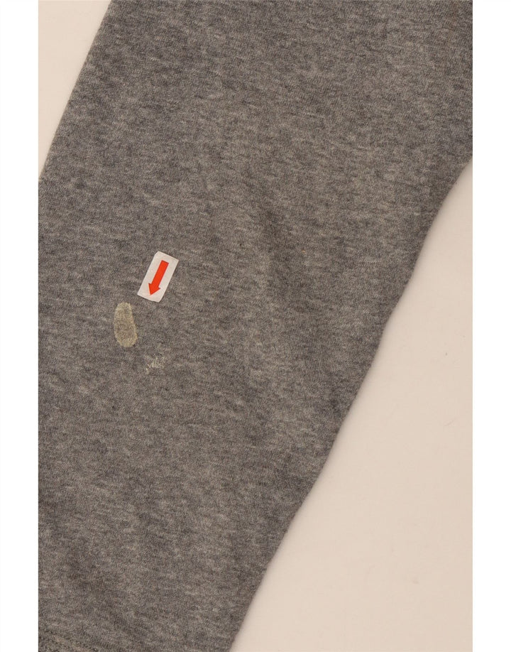 Γυναικείο πουλόβερ NIKE με φερμουάρ UK 18 XL Γκρι βαμβακερό