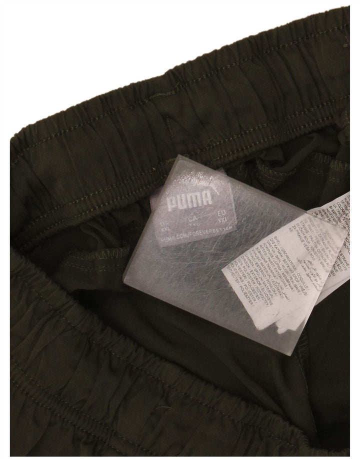 Ανδρικό αθλητικό σορτς Puma 2XL Khaki Polyester